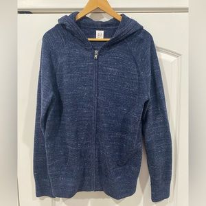 Gap hoodie size Large navy blue